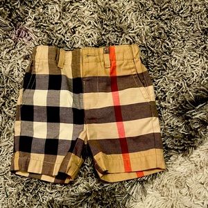 Baby boy Burberry shorts